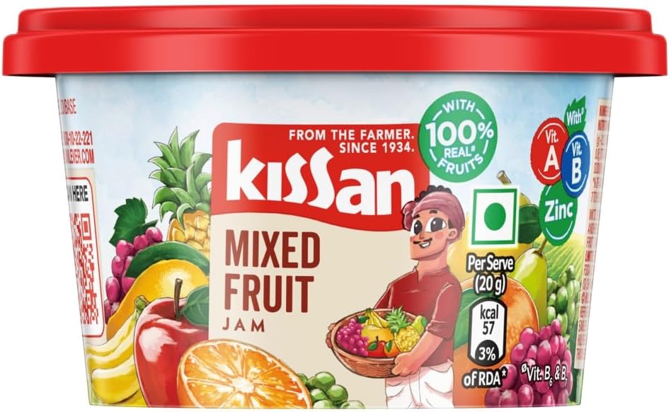 Mixed Fruit Jam Tub 100g