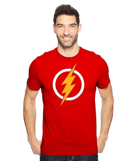 Flash Men's Cotton Round Neck Tshirt 