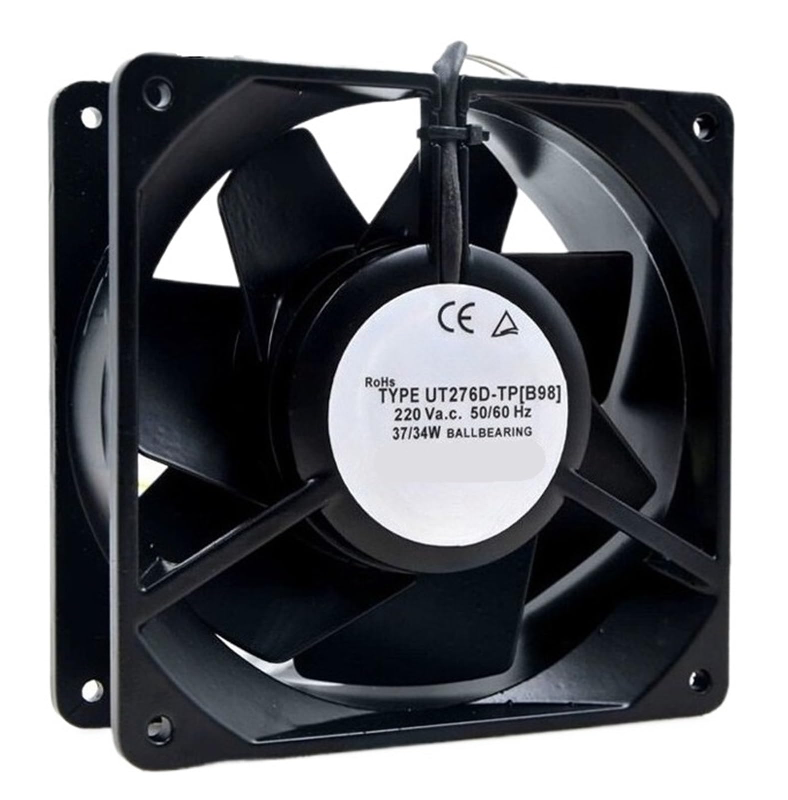 Ventilateur axial UT276D-TP de 37W à forte pression pour extraire la chaleur