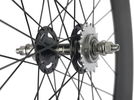 SUPERTEAM 3Spokes عجلات ثابتة 700C Clincher 17Cogs