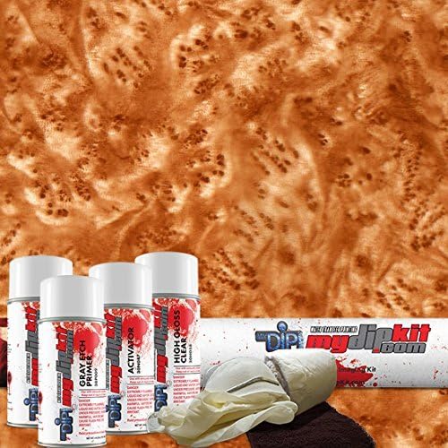 Hydrographics Dip Kit Store - DipKitStore - Water Transfer Printing – BW-650 - Burl Wood (Entry Level)