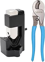 Vista 1 de Battery Cable Lug Crimping Tool for AWG 8-4/0 Terminals with Cable Cutter