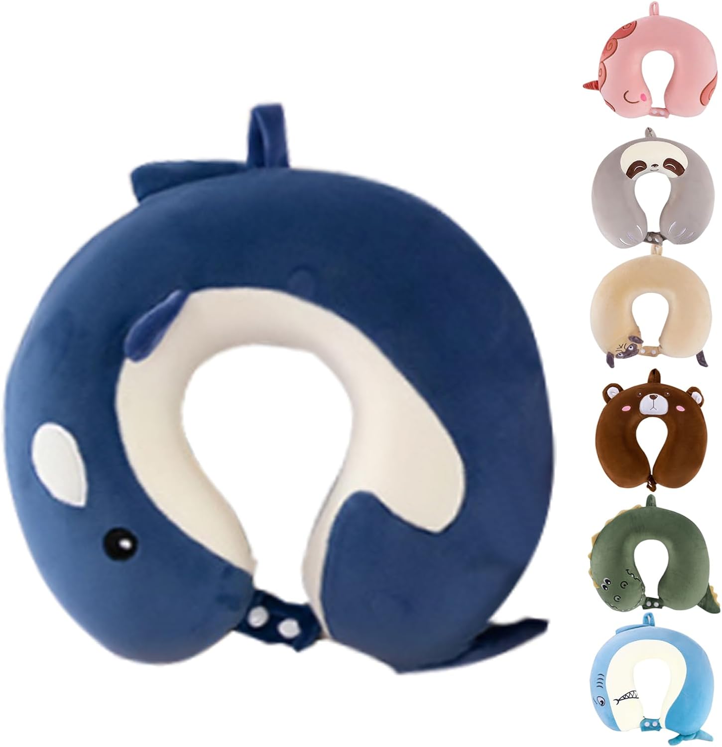 Gluck Plants Kid Neck Pillow for Traveling,Cute Cartoon