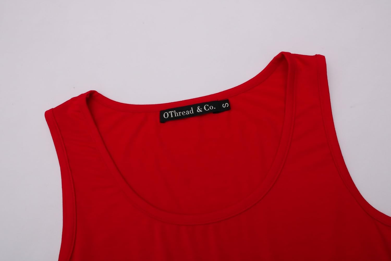 OThread & Co. Women's Basic Crop Tops Stretchy Casual Scoop Neck Sleeveless Crop Tank Top - Image 5