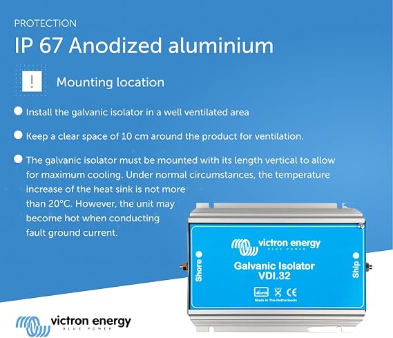 Victron Energy Galvanic Isolator VDI-32 amp