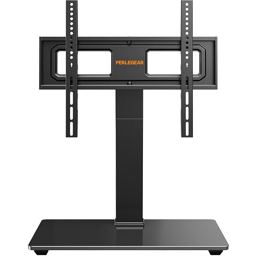 Perlegear Universal Swivel Table-Top TV Stand