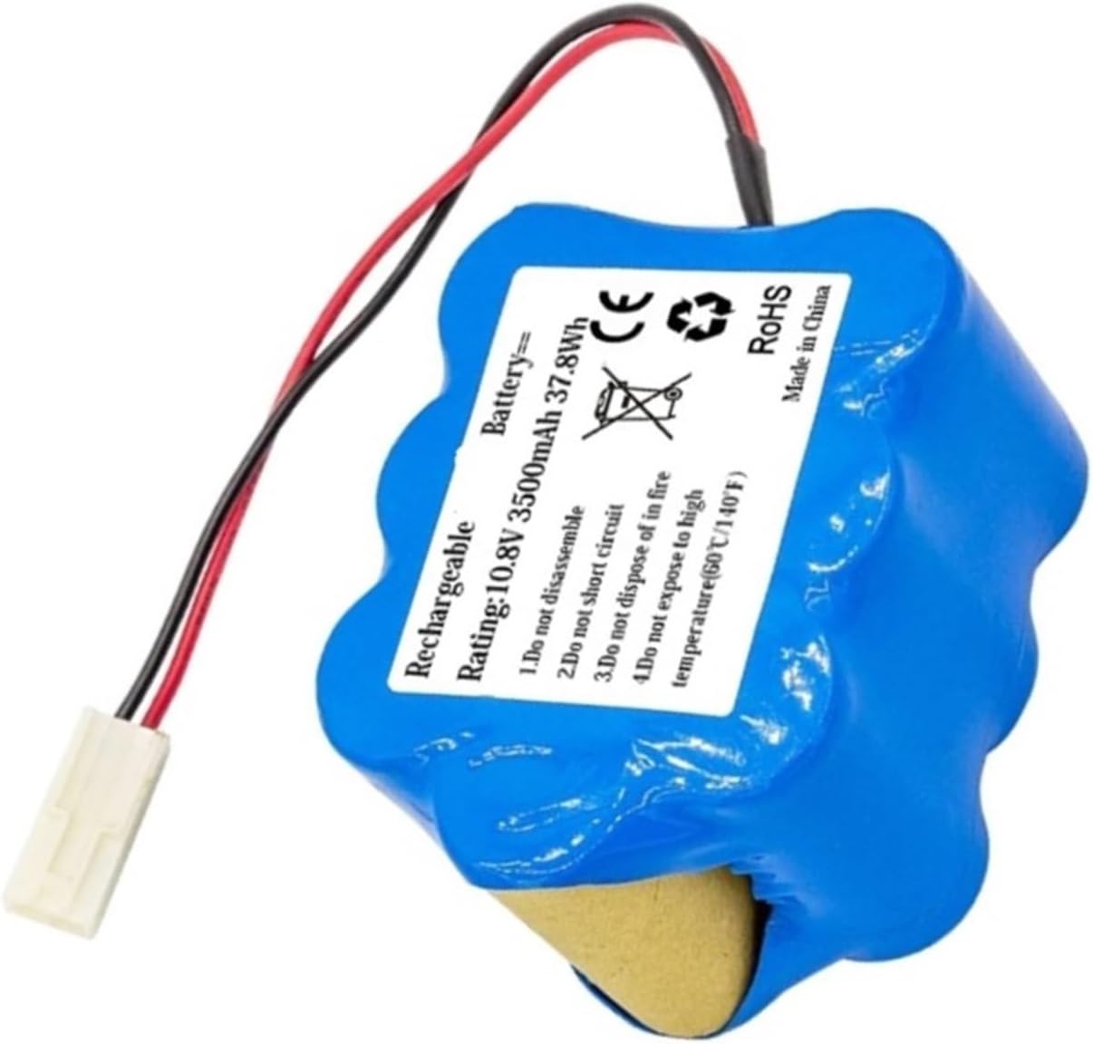 Vacuum Cleaner Battery 10.8V/3500mAh 9W-1300Cs-Z C23106FM-SRCB SA9KR1300 SC-3RB，Compatible For ZEPTER，9P130SCR 9P-130SCR 9P-130SCS LMG-310