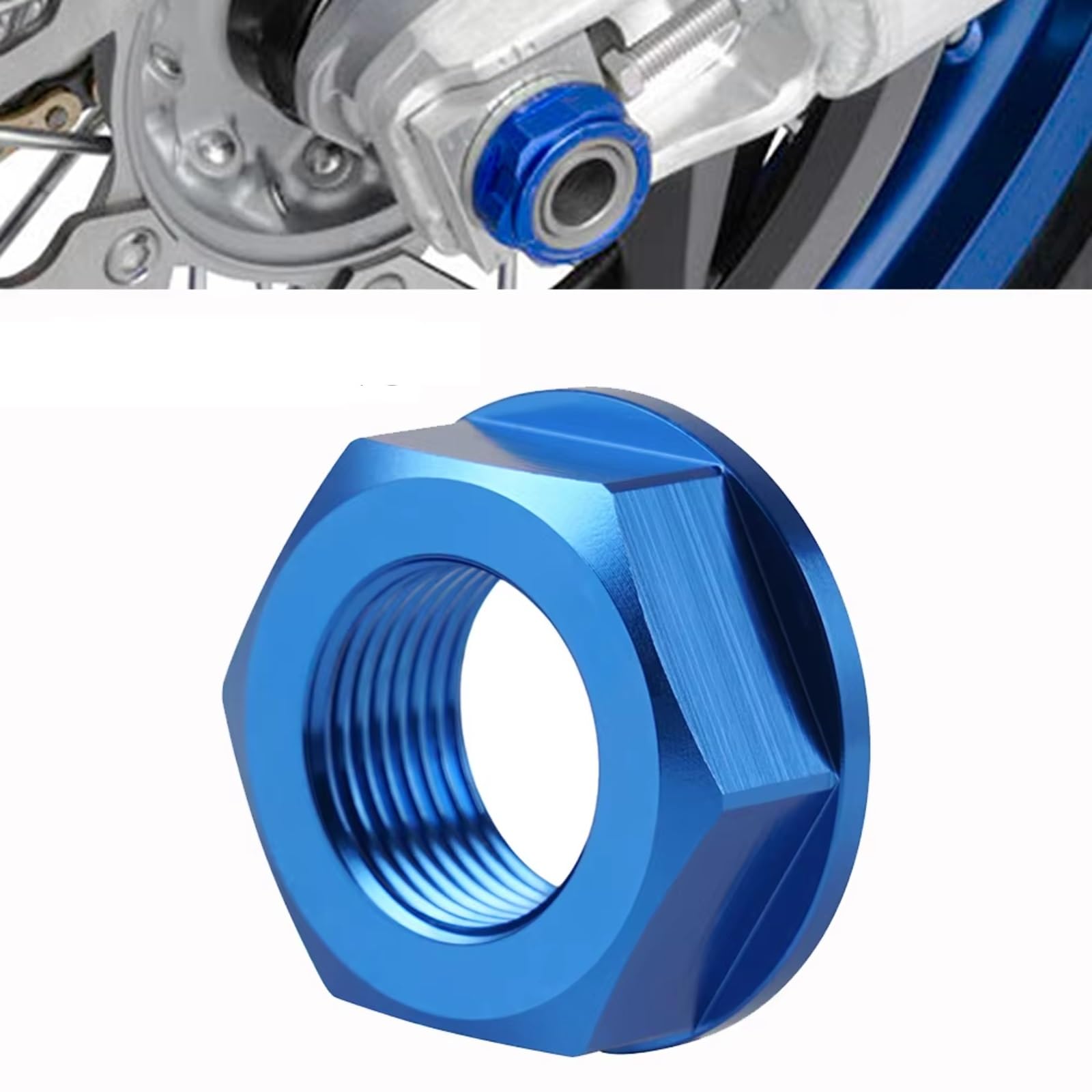 Kompatibel Mit YZ125 Für YZ250 Für YZ250F Für YZ250X Hinterrad Achse Welle Lock Mutter Schraube Felge Motorrad Zubehör Schraubenset