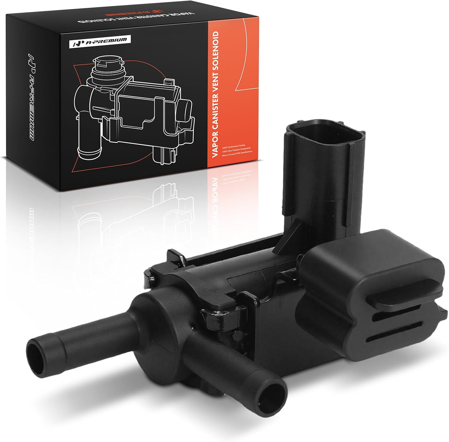 A-Premium Vapor Canister Purge Solenoid Valve Compatible with Acura TL 2000-2003, CL 2001-2003, 3.2L
