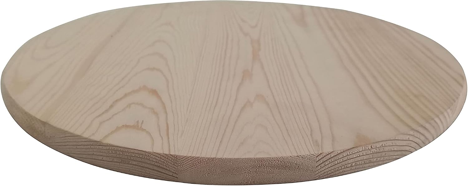 Make Market 12" Unfinished Wooden Circle Plaque, 8 Pack