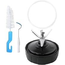 7 Fins Blender Blade Replacement Parts Compatible for Ninja Blender Top Lid Accessories for Ninja Auto iQ BL682-30 BL642-30 BL482-30 BL687CO-30, 1 Pack