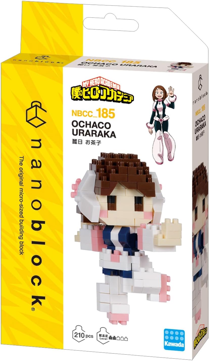 nanoblock - My Hero Academia - Ochaco Uraraka Ver. 2, Character Collection Series Building Kit