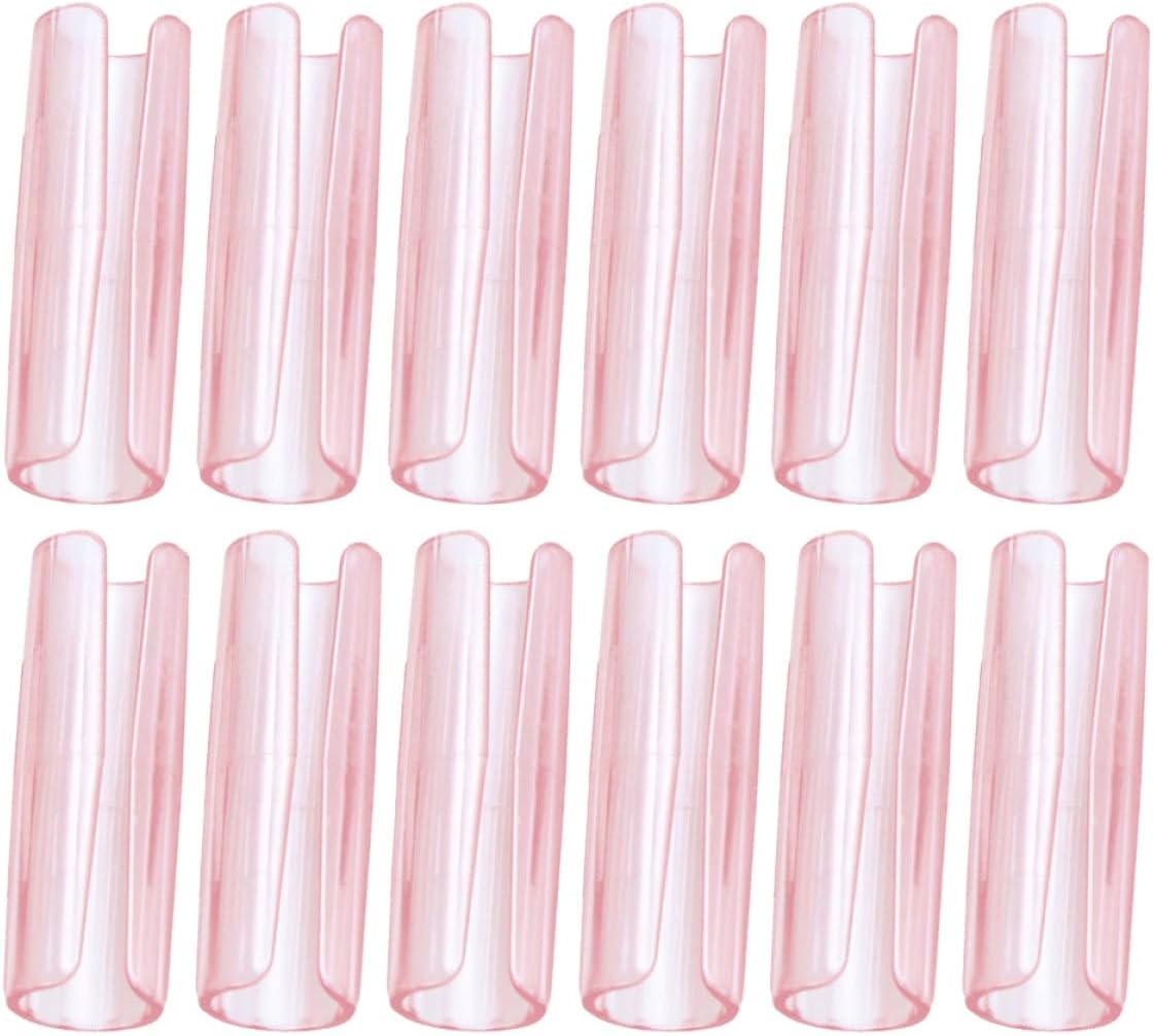 Wakauto 12pcs and Pink Bed Sheet Fixation Clips with Non-Slip Quilt Fastener Clips for Home Mattress and Sofa Mat Grippers
