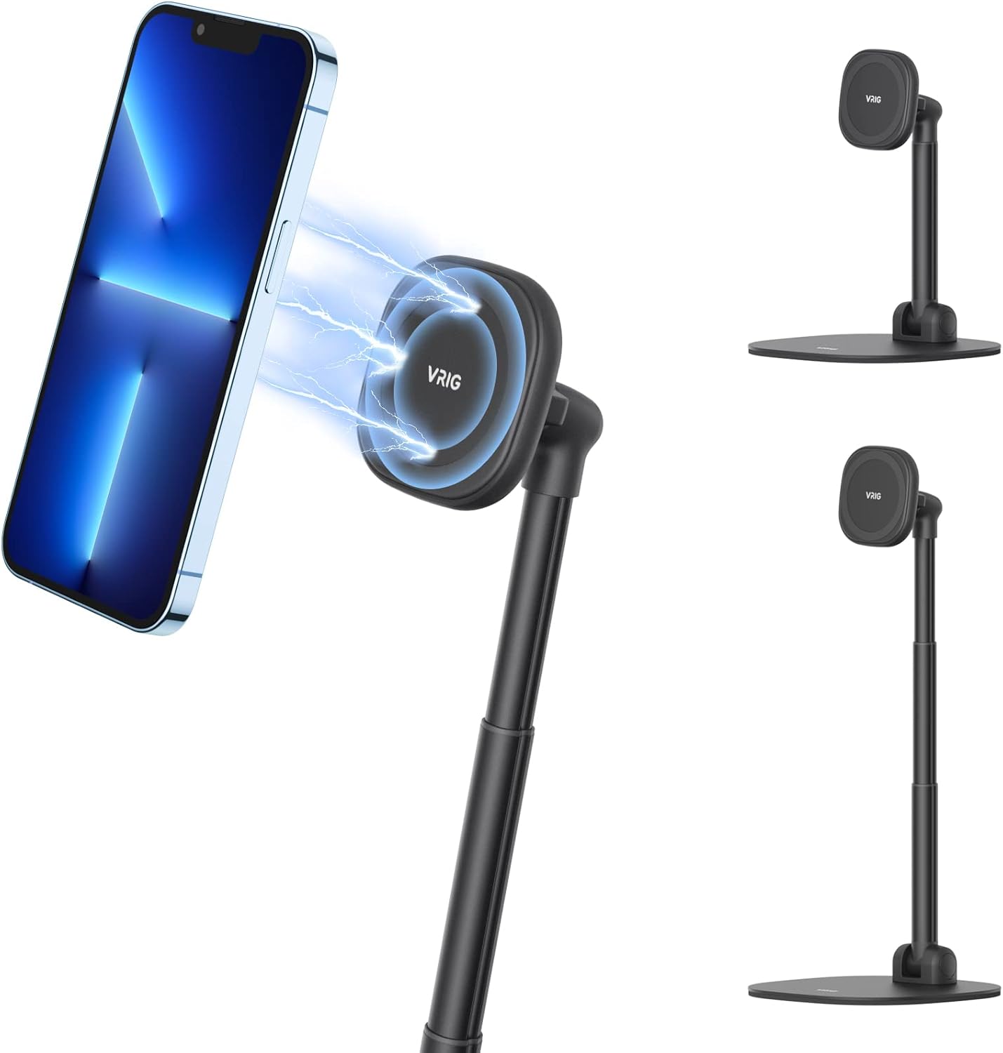 VRIG Desk Phone Stand for Office/Home 360°Rotation Phone Holder with