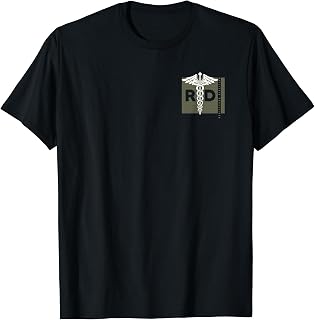 Registered Dietitian & Nutritionist Hospital Staff Uniform T-Shirt