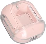 Sanpyl BT Earbuds Cordless, HiFi Stereo Running Headphones with Dual LED Display, 30Hrs Playtime, Built in Mic, Type C, in Ear Earphones with Earhooks, for Sport, Rose Gold (Plastic)