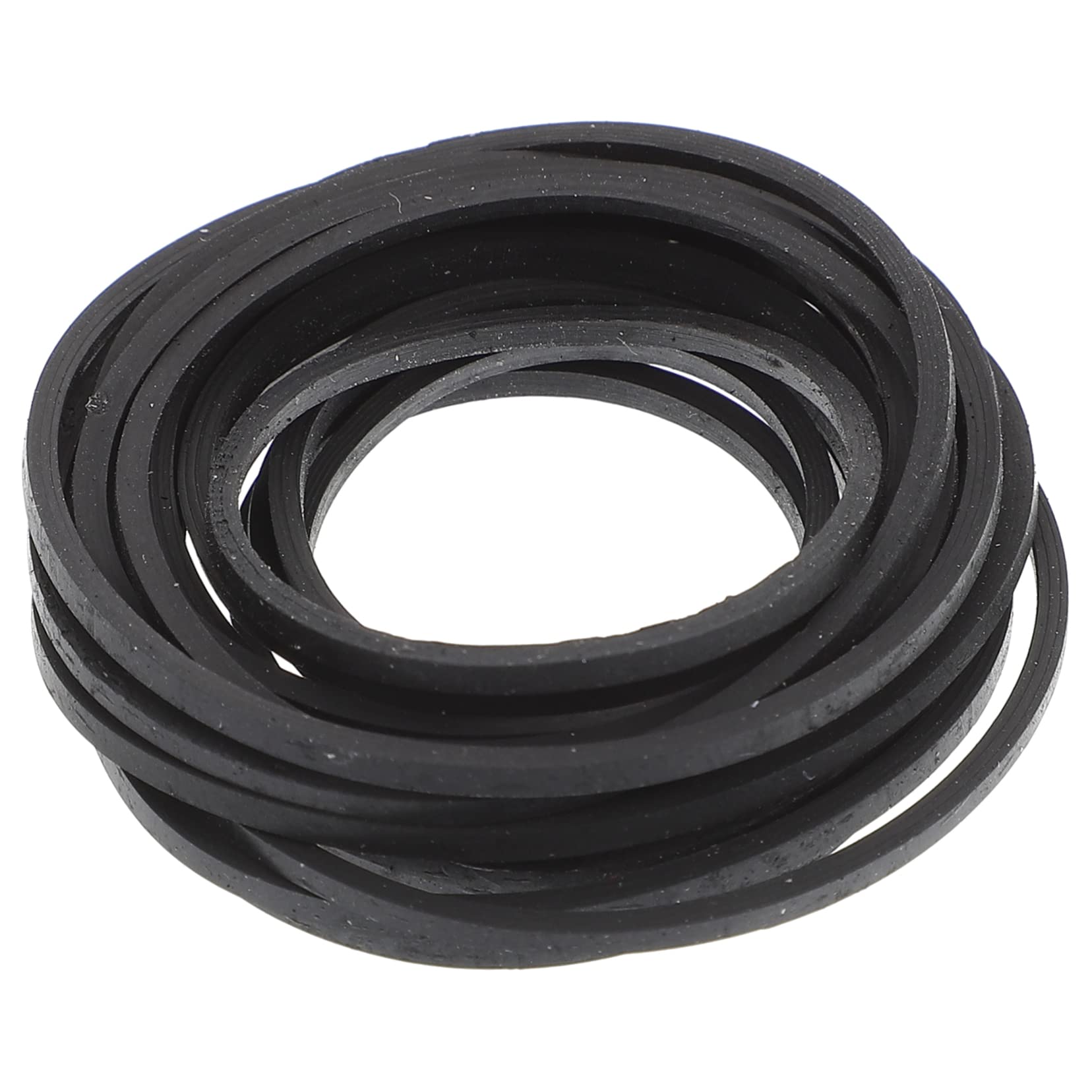 Mikikit Replacement Belt for Tape Machine 20pcs Recorder Rubber Belt Cassette Tape Machine