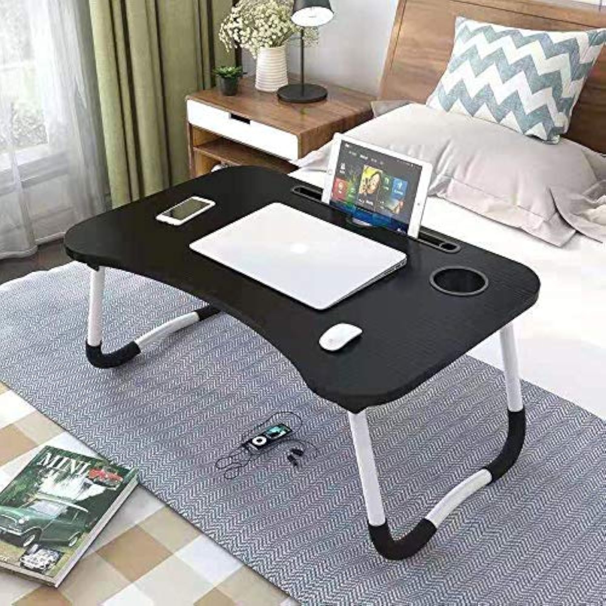 Multi-Purpose Laptop Desk for Study and Reading