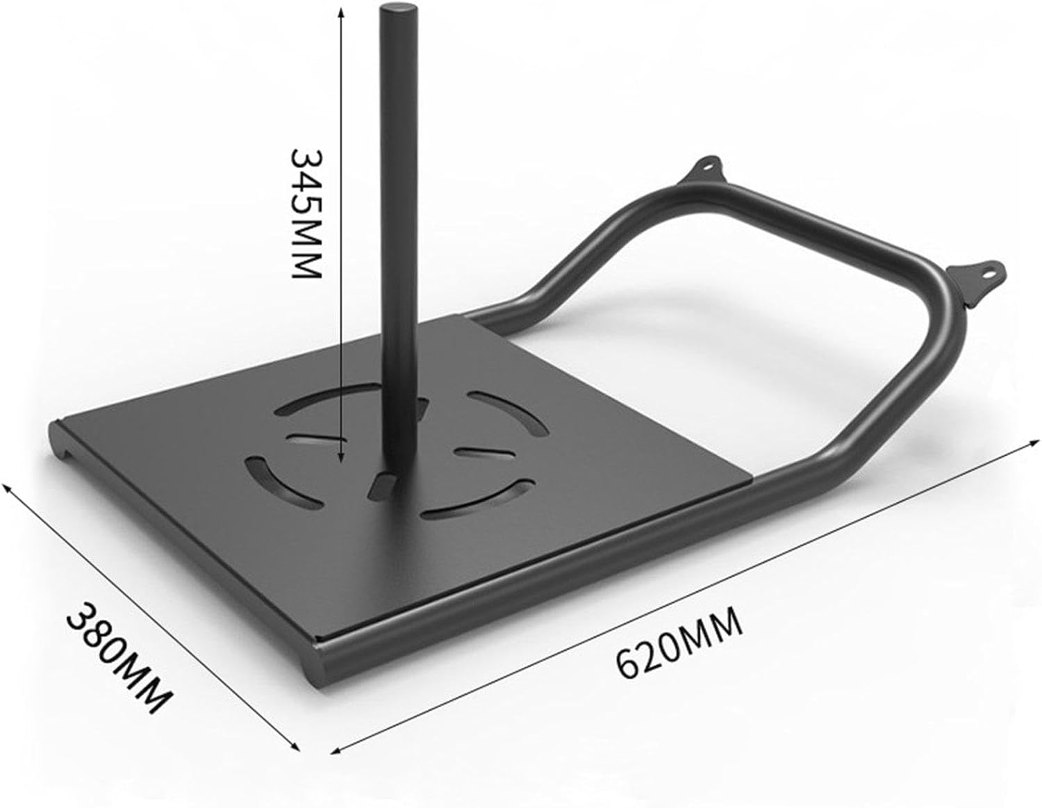 Ｐｒａｓｋｕ そりプッシュプルトレーニングそりアクセサリーポータブルヘビーデューティーブラック機器ギアトレーニングランニングスピード
