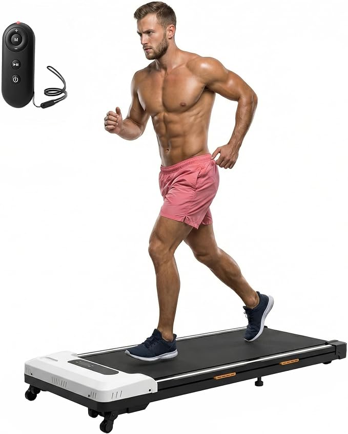 TKWRUN Walking Pad Treadmill – Compact & Quiet Fitness Solution