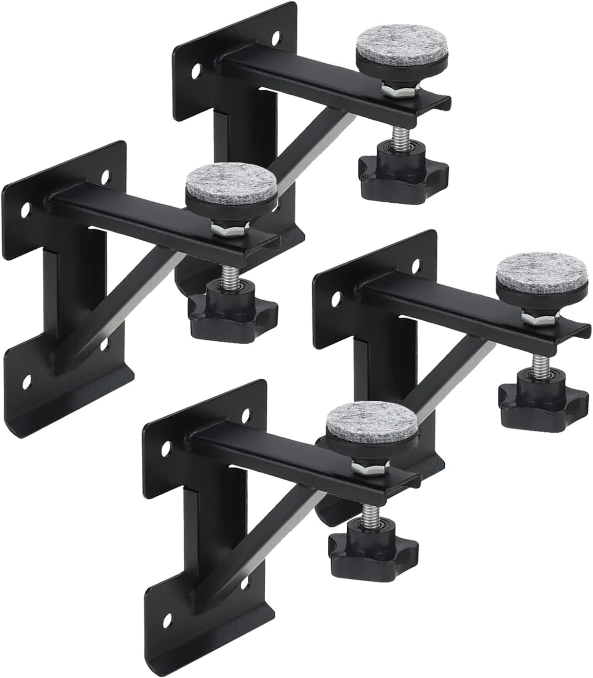 Niciksty 4PCS Heavy-Duty Undermount Sink Brackets Repair Kit
