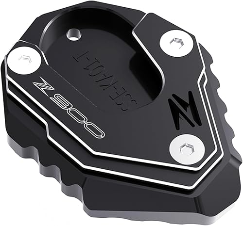 Miniatura 9 de JADESA CNC aluminio for Kawasaki Z900 Z 900 Z900RS Z900SE 2017-2022 2023 Motorcycle Side Stand Extension Kickstand Pad Tire Valve Air Caps (Color