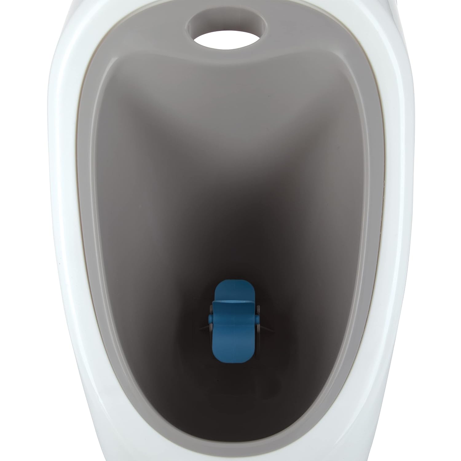 Nuby My Real Urinal Potty Training Toilet for Boys with Life-Like Flush Button & Sound for Toddlers & Kids, White