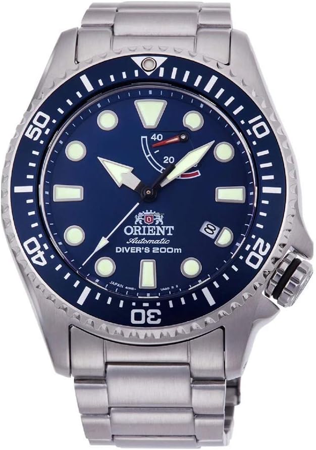 Orient Mens Analogue Automatic Watch with Stainless Steel Strap RA-EL0002L00B