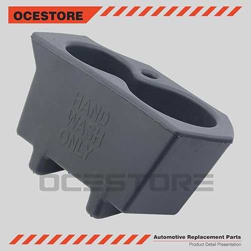 Miniatura 4 de OCESTORE 2 portavasos para puerta de automóvil 5NN24XXXAA 1LD23XXXAA compatible con Ram 1500 2500 3500 4500 5500 2009-2020 Soporte de espuma para