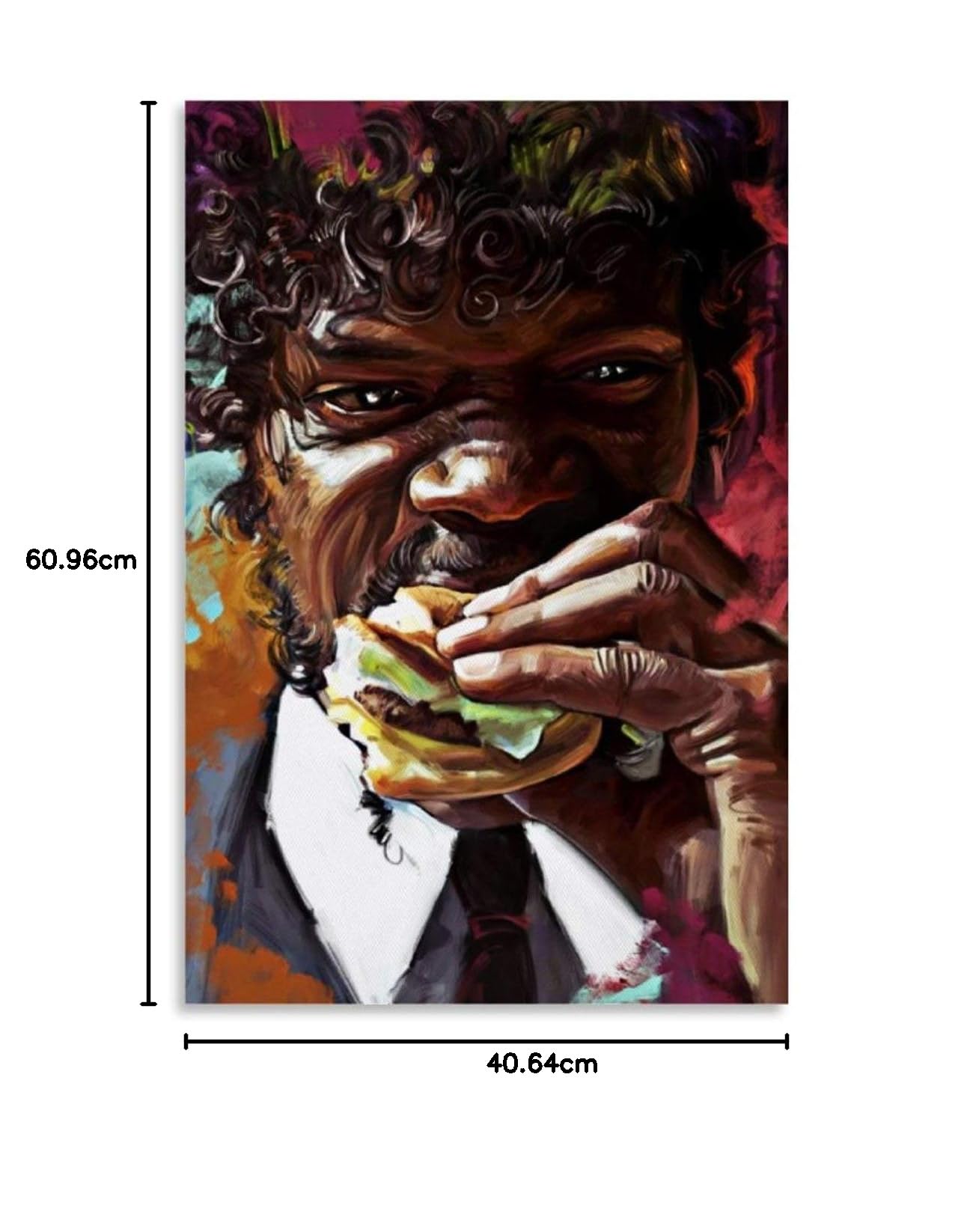 Qiuni Filmposter "Jules Winnfield Samuel L Jac Produktbild-Vorschau 6