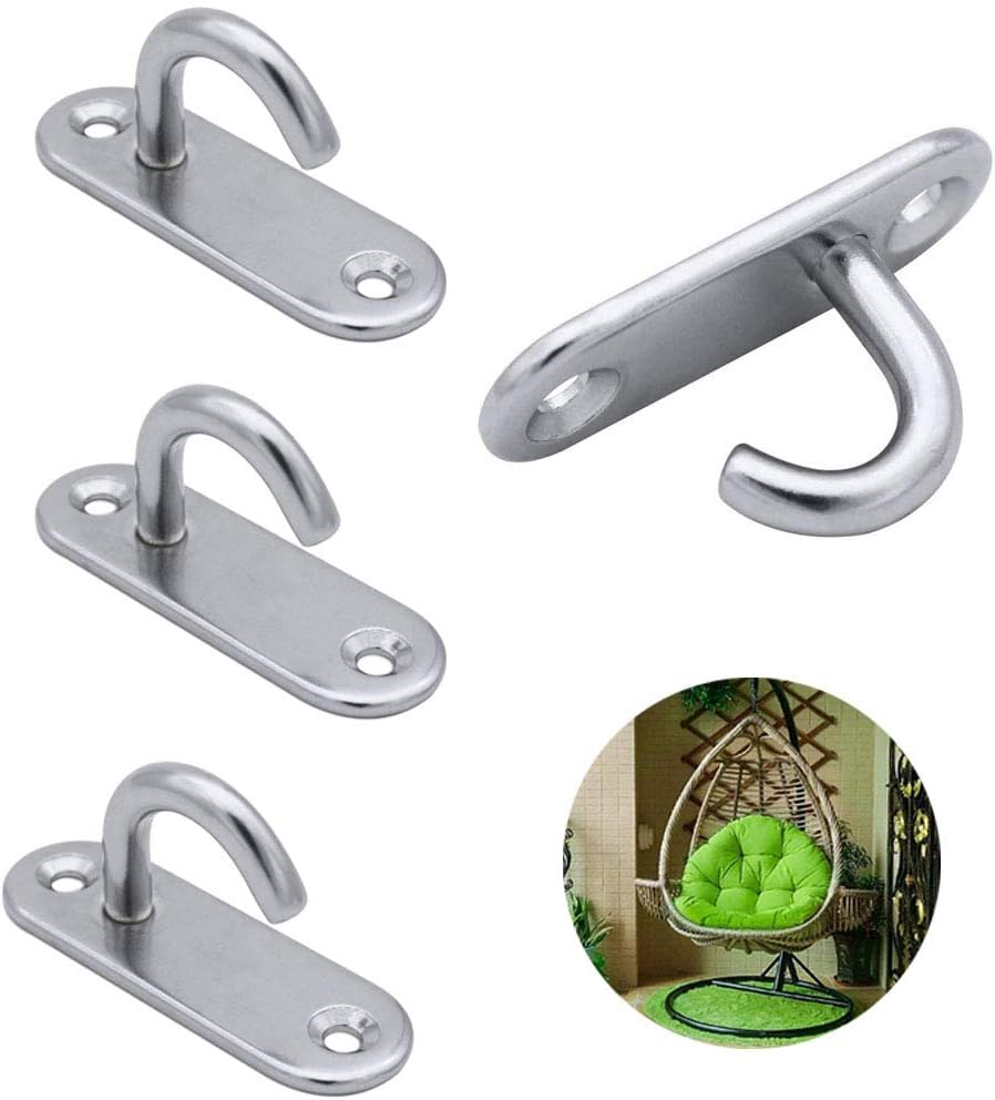 M6 Ceiling Hook Stainless Hanging Hook for Fan Stainless Steel Eye