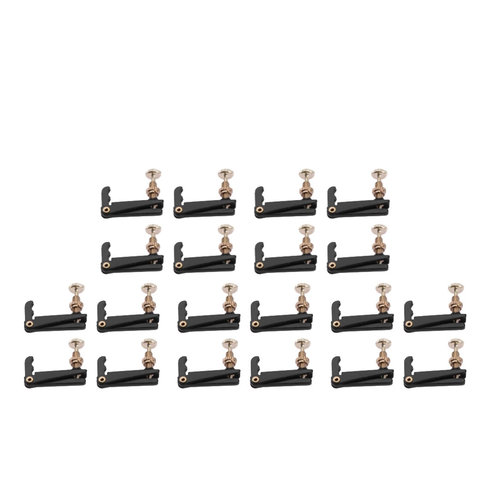 Set Di Viti For Accordatore For Violino Placcato In Rame | Gli accordatori placcati in rame si adattano ai violini 3/4 e 4/4 for regolare l'intonazione