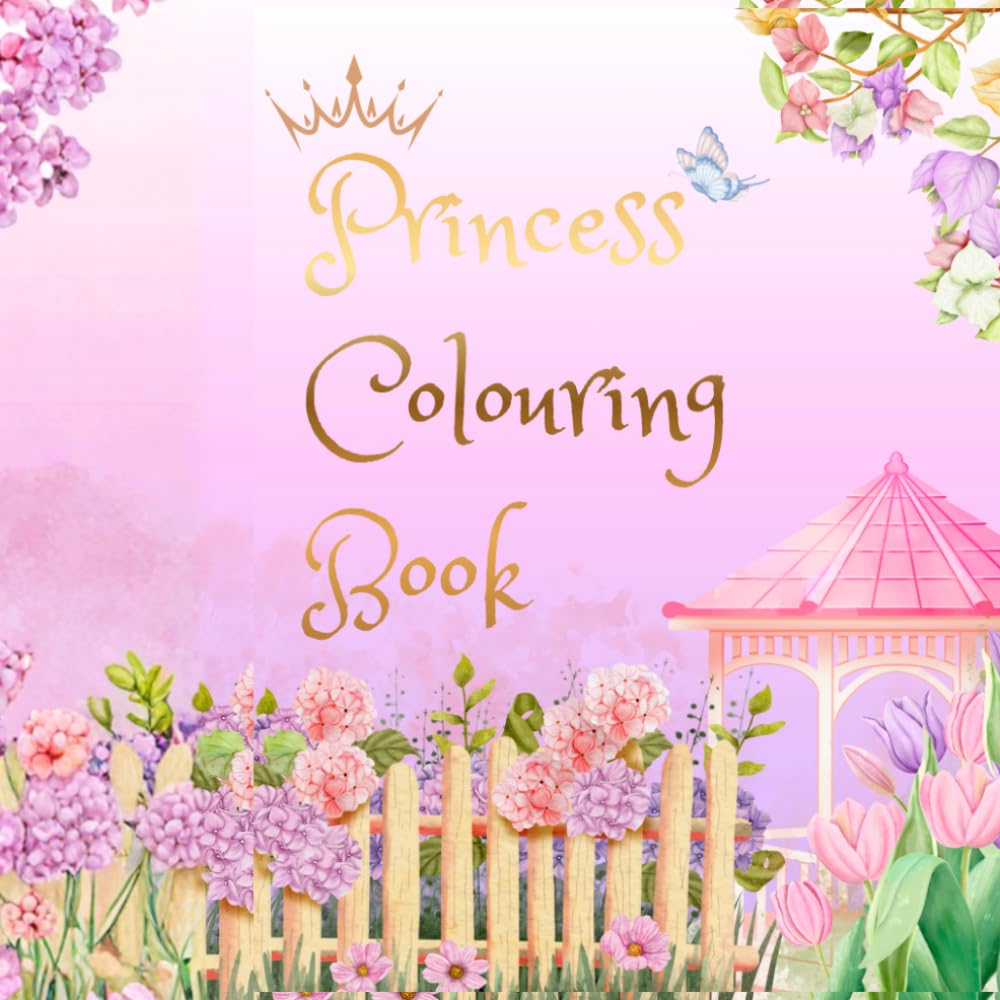 Princess Colouring Book: For Children's of age 4-10