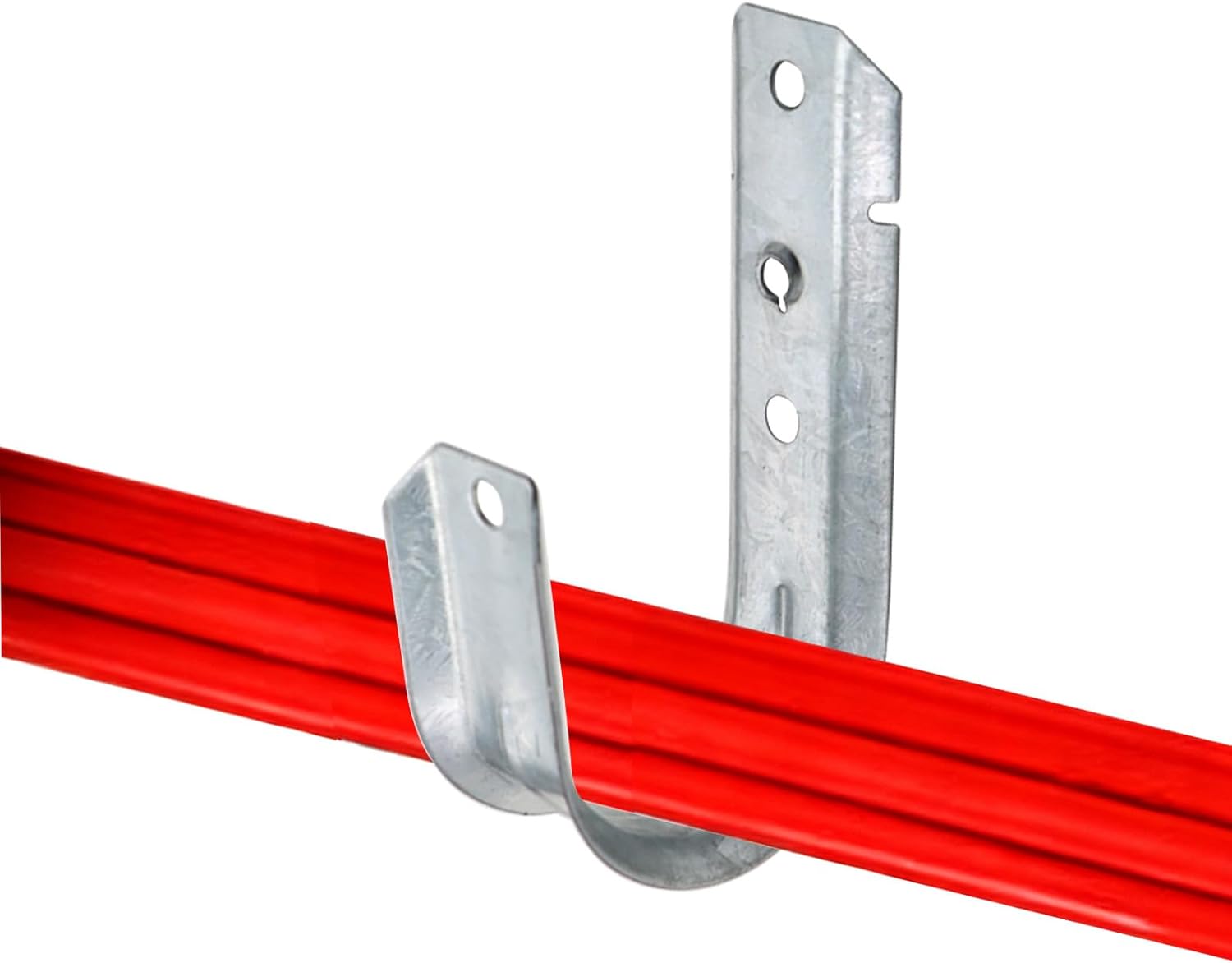 2 inch, Cable Bracket J-Hook, Heavy-Duty Metal Cable J-Hook, Used for Vertical Surfaces and Walls, Suitable for Cable and Wire Management (25 Packs)