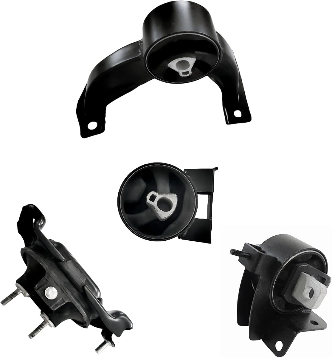 Yllhaoyuan Juego completo de 4 soportes de motor para Chrysler Town 2008-2010 | Para Country Grand Caravan 3.3L 3.8L 4.0L - Reemplaza A5654, A5480, A5465, A5493 - Corrige la vibración del motor