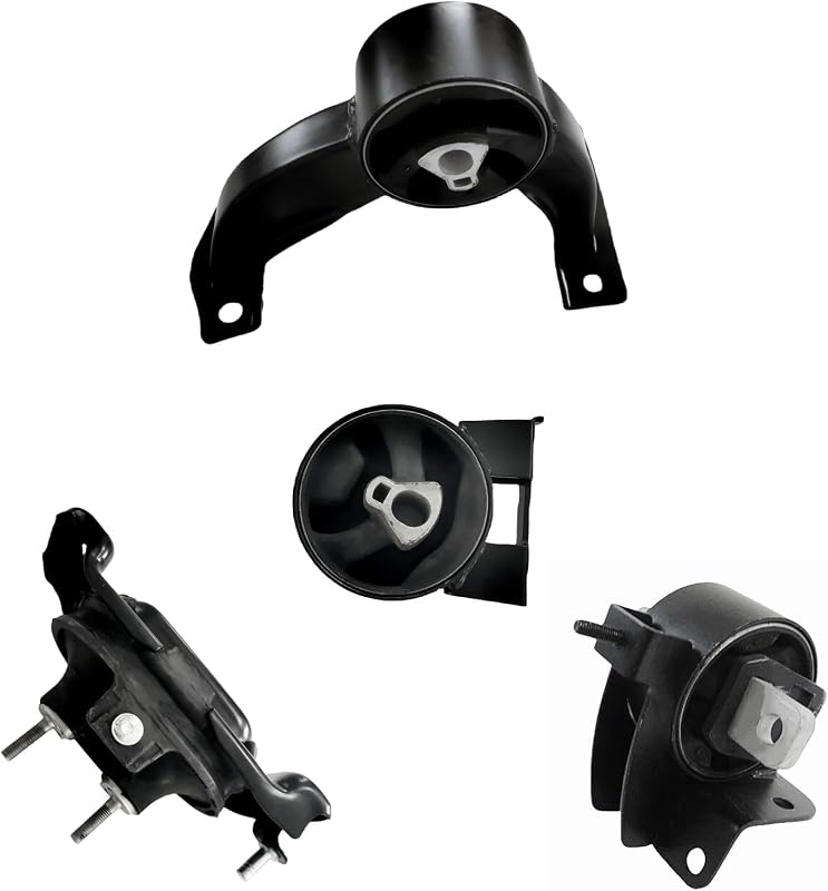 Yllhaoyuan Complete Set of 4 Motor Mounts for 2008-2010 Chrysler Town | For Country Grand Caravan 3.3L 3.8L 4.0L - Replaces A5654, A5480, A5465, A5493 - Fixes Engine Vibration