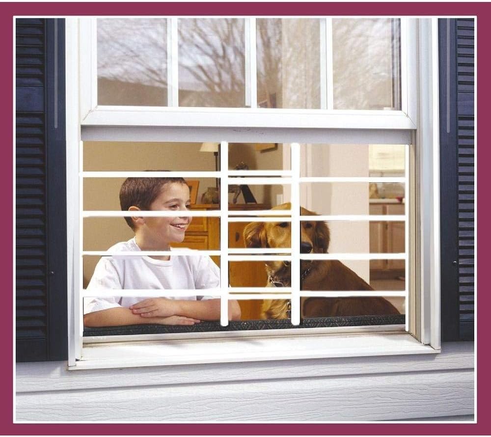 Grisham Awg Window Guard (6-Bar, White)