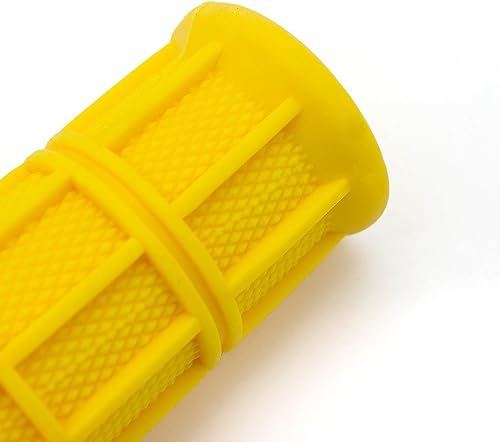 Miniatura 2 de 22/0.945 in Universal nuevo aluminio goma gel mano apretones para motocicleta 7/8 "manillar deportes bicicletas oro