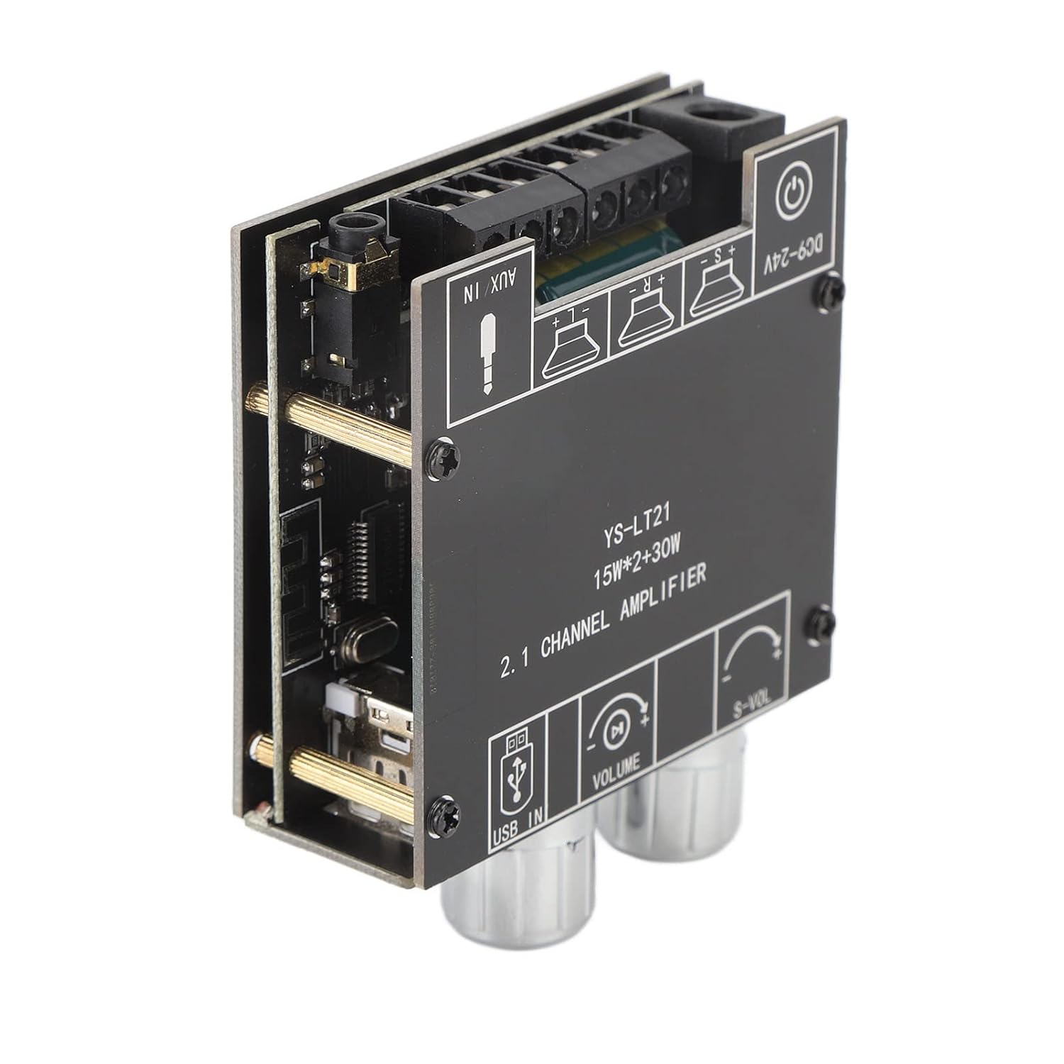 Digital Amplifier Board Module Audio Power Amplifier Module Volume Adjustment with AUX Audio