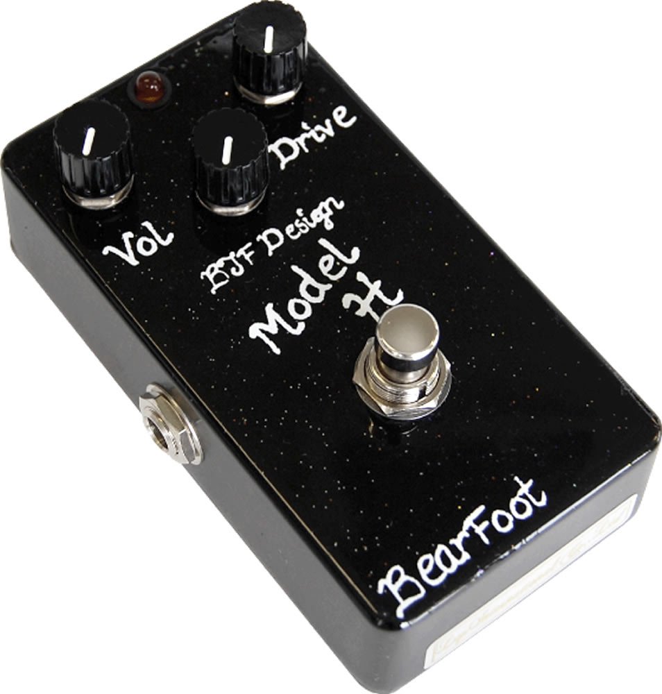 BearFoot Model H ギターエフェクター オーバードライブ】Bearfootより“Model H”のバリエーション