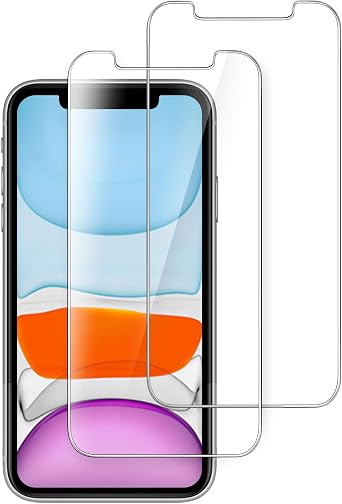 JETech Screen Protector for iPhone 11/XR 2-Pack
