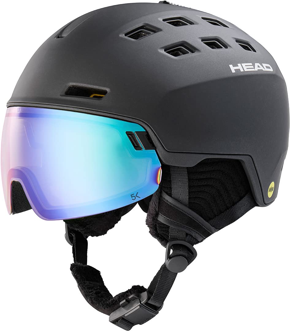 HEAD Radar 5K Photo MIPS Unisex Skihelm Snowboardhelm schwarz NEU schwarz