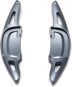 2pcs Aluminum Steering Wheel Shift Paddle For Mazda 3 BP CX30 CX-30 CX50 CX-50 CX60 CX-60 CX90 CX-90 MX30 MX-30 Gear ShifterGrey