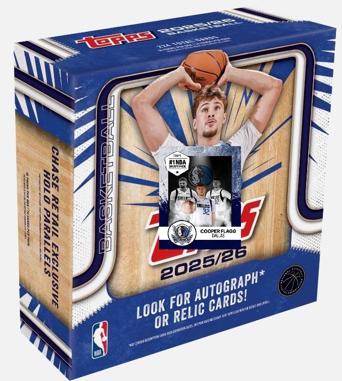 Amazon.com: NEW 2025-26 Basketball Card MEGA Box w/224 Cards