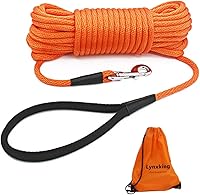 Vista 10 de Lynxking - Correa de control para perros - Correa larga de adiestramiento para perros - Línea de seguimiento con asa cómoda - Cuerda para cachorros