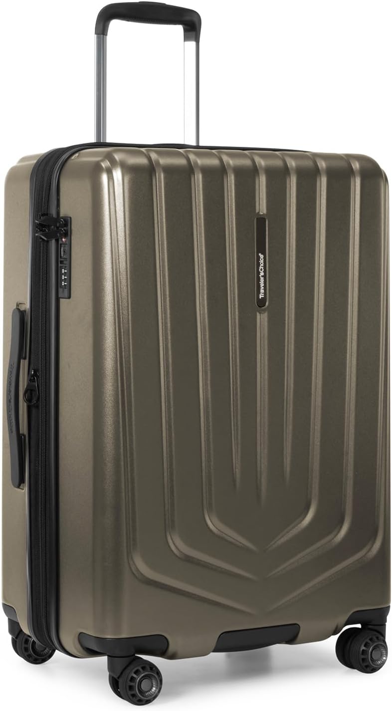 Lethbridge Hardside Expandable Spinner Luggage with TSA Lock