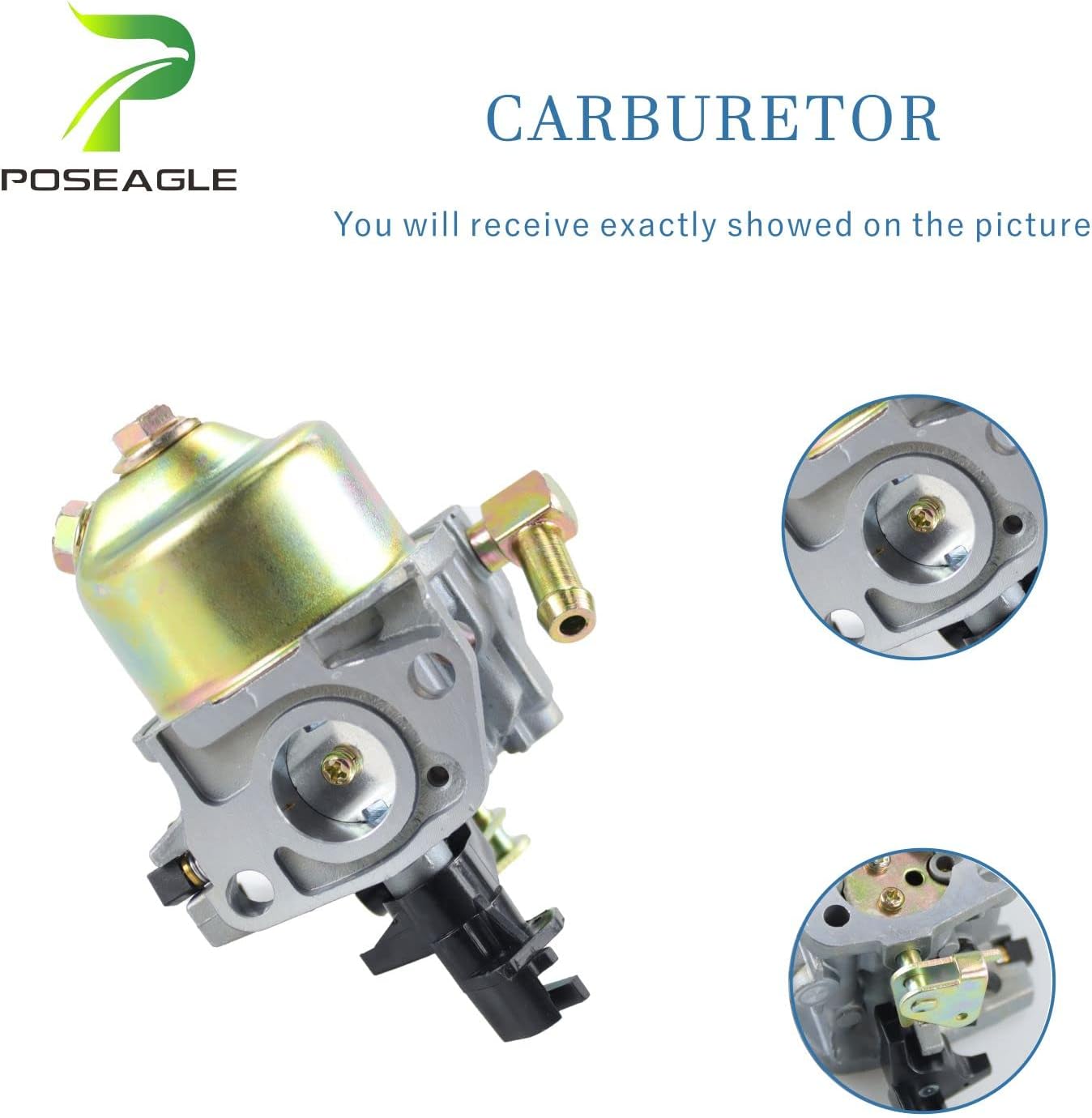 review POSEAGLE 951-14027A Carburetor Compatible with 751-10638, 951-10638, 951-10638A, 951-14026A, 951-14027A for MTD 170-SU, 270-SU, 270-SUA, 370-SU, 370-SUC Snow Blower Engine