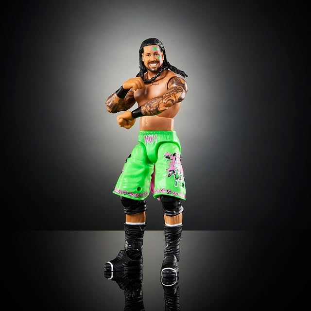 Foto 2 de 7 de WWE Jey Uso Elite Greatest Hits 7 - Figura de acción de Lucha Libre
