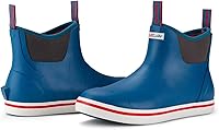 Vista 6 de SUREWAY Men's Deck Boots Professional Non-Slip Fishing & Ankle Deck Boot Waterproof Rain Boots
