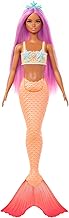 Barbie HRR05 Mermaid Dolls with Fancy Hair and Headband, Mermaid Toys with Bustiers Inspired by Shells and Coloured Fins